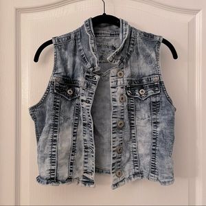 Denim vest